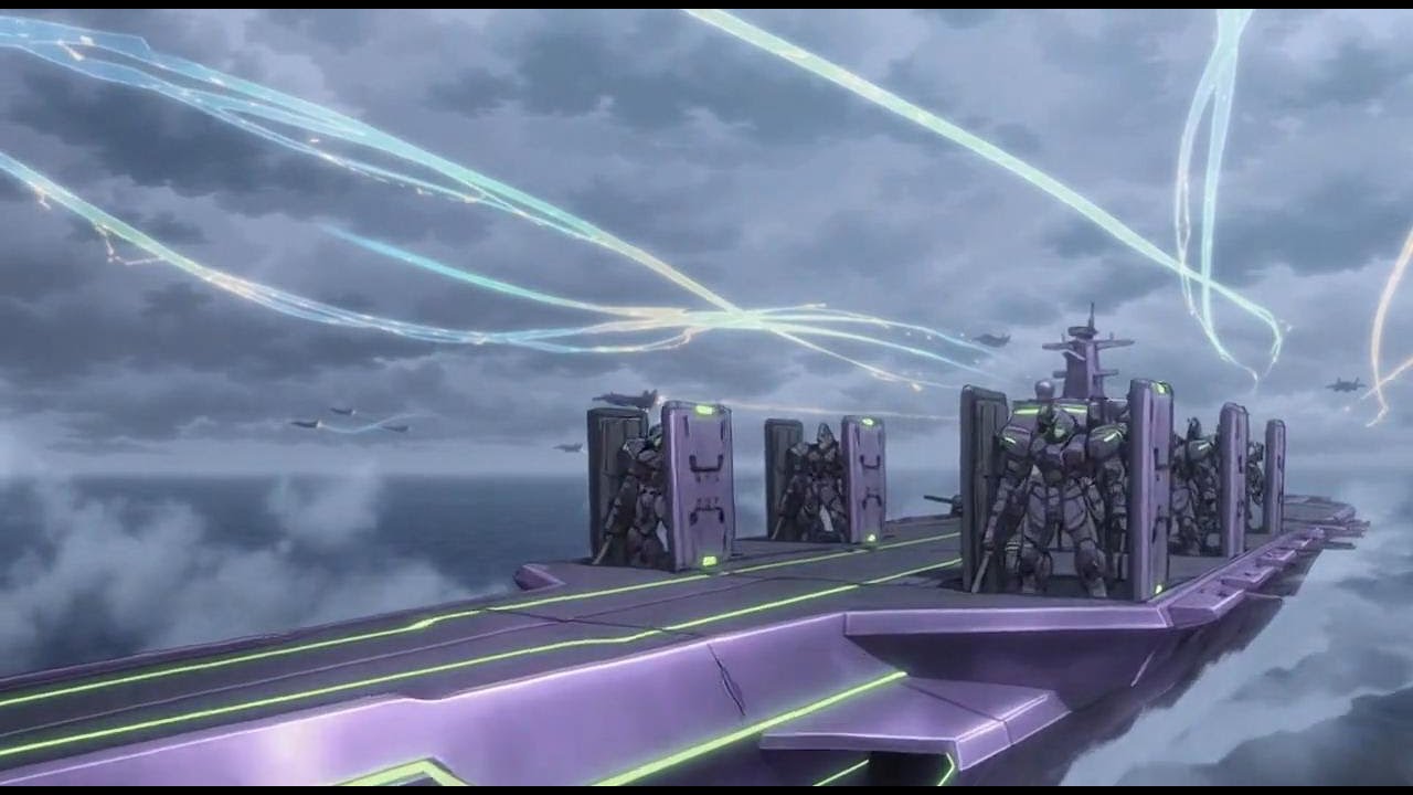Obelisk-class Battleship Obelisk Θ Combat Scene#SingularityMining #Mecha #fyp #Robot #domoai