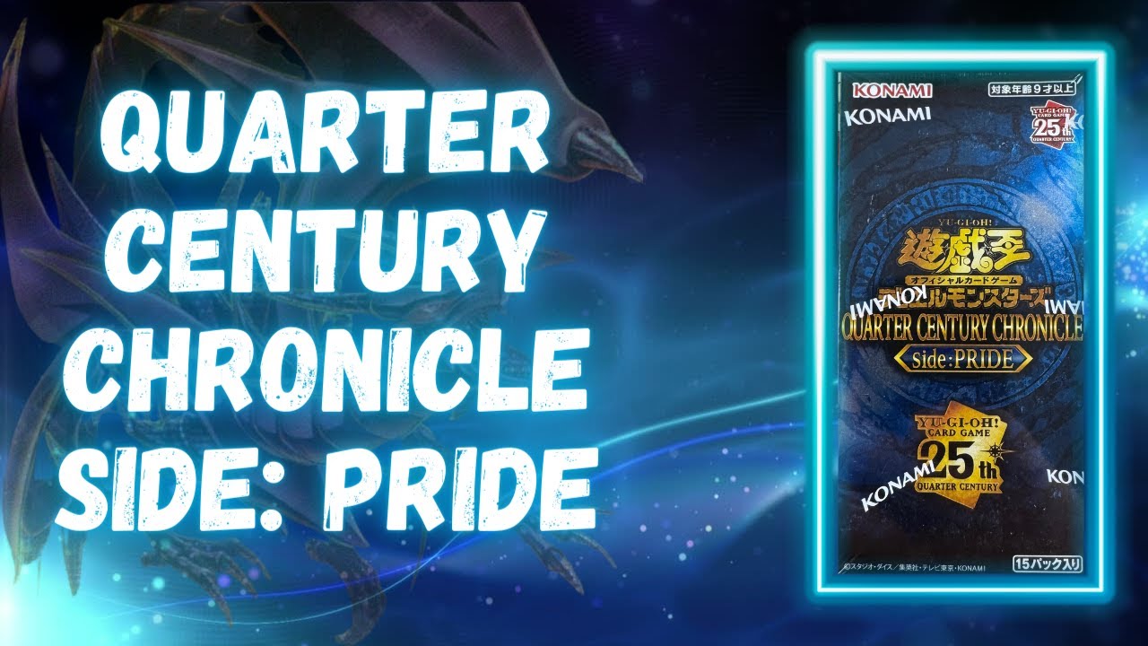 NEW Yu-Gi-Oh! Quarter Century Chronicle side: Pride!! Looking for Blue Eyes and Red Eyes