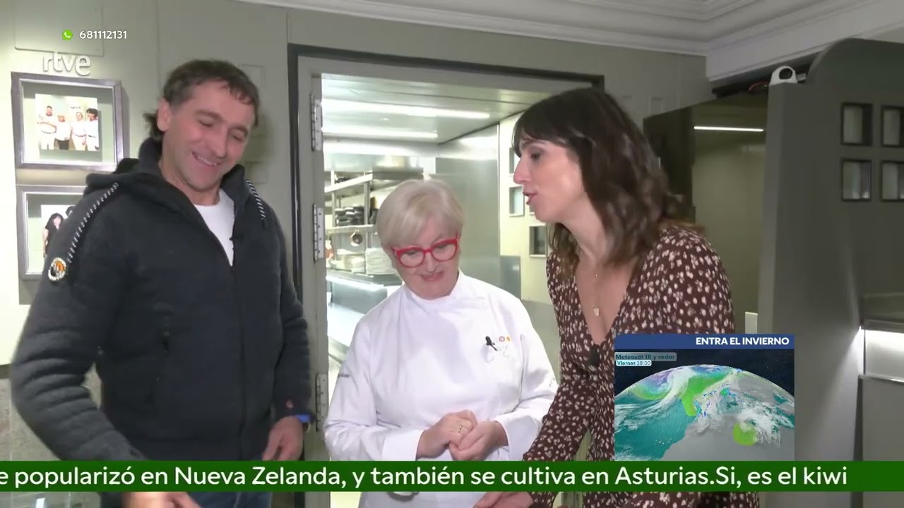 AQUI LA TIERRA  de TVE EN RESTAURANTE EUROPA CON PILAR IDOATE. DICIEMBRE 2025