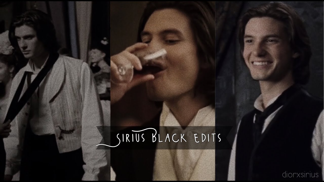 Sirius Black tik tok edits because I am desperately in love with him