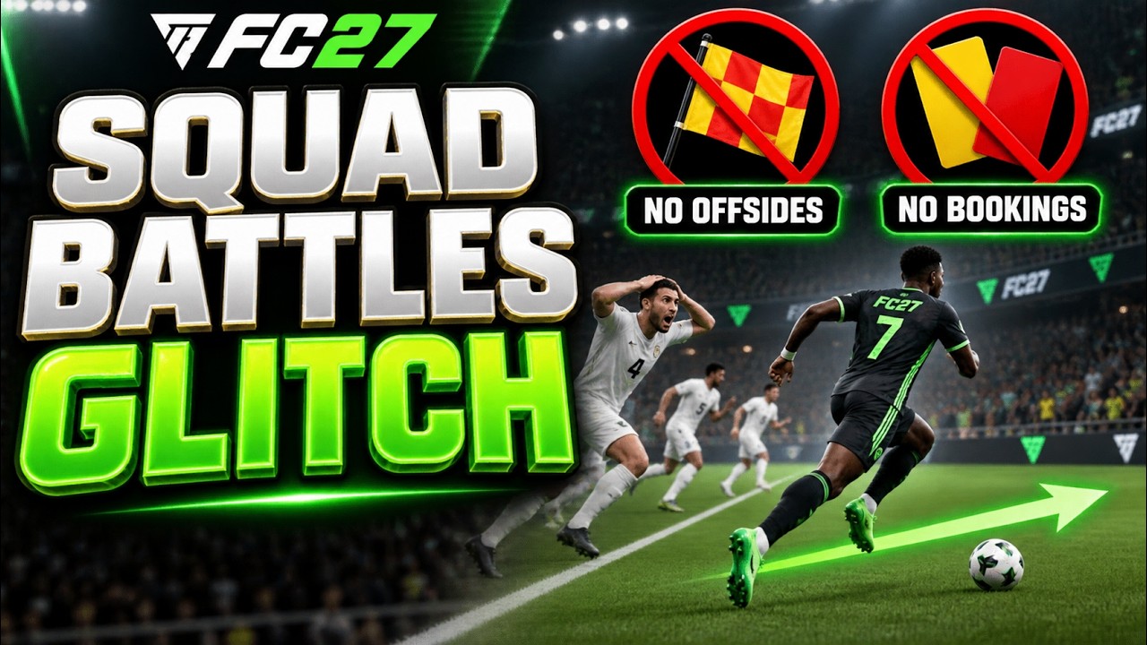 INSANE Squad Battles Glitch On FC 27 - Turn Off Offsides!