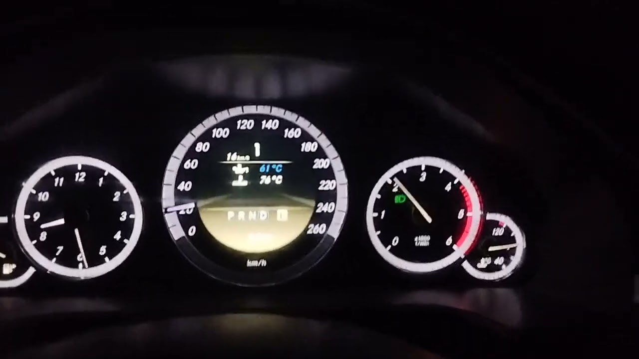 W212 SWAP OM648 3.2cdi - przyspieszenie