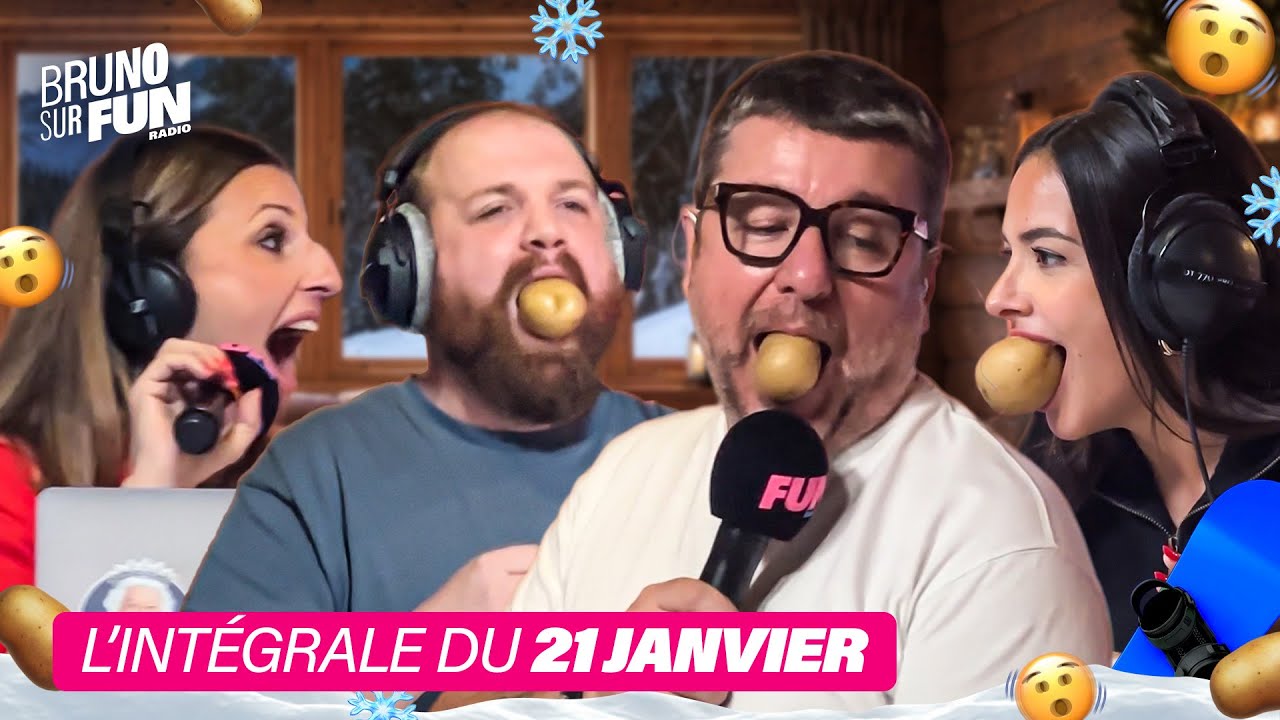 ILS ESSAIENT DE PARLER AVEC UNE PATATE CHAUDE | Bruno à Avoriaz | L'intégrale du 21 janvier