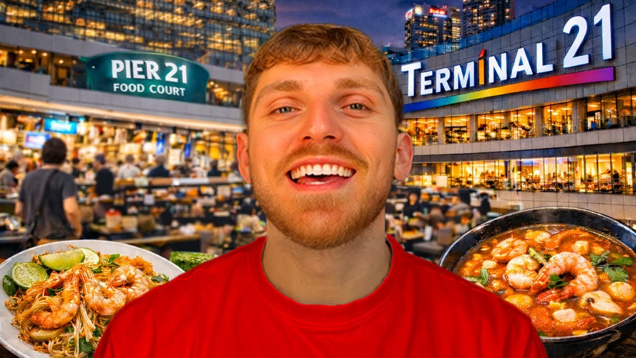 I Ate For £2 in Bangkok - Terminal 21 🇹🇭