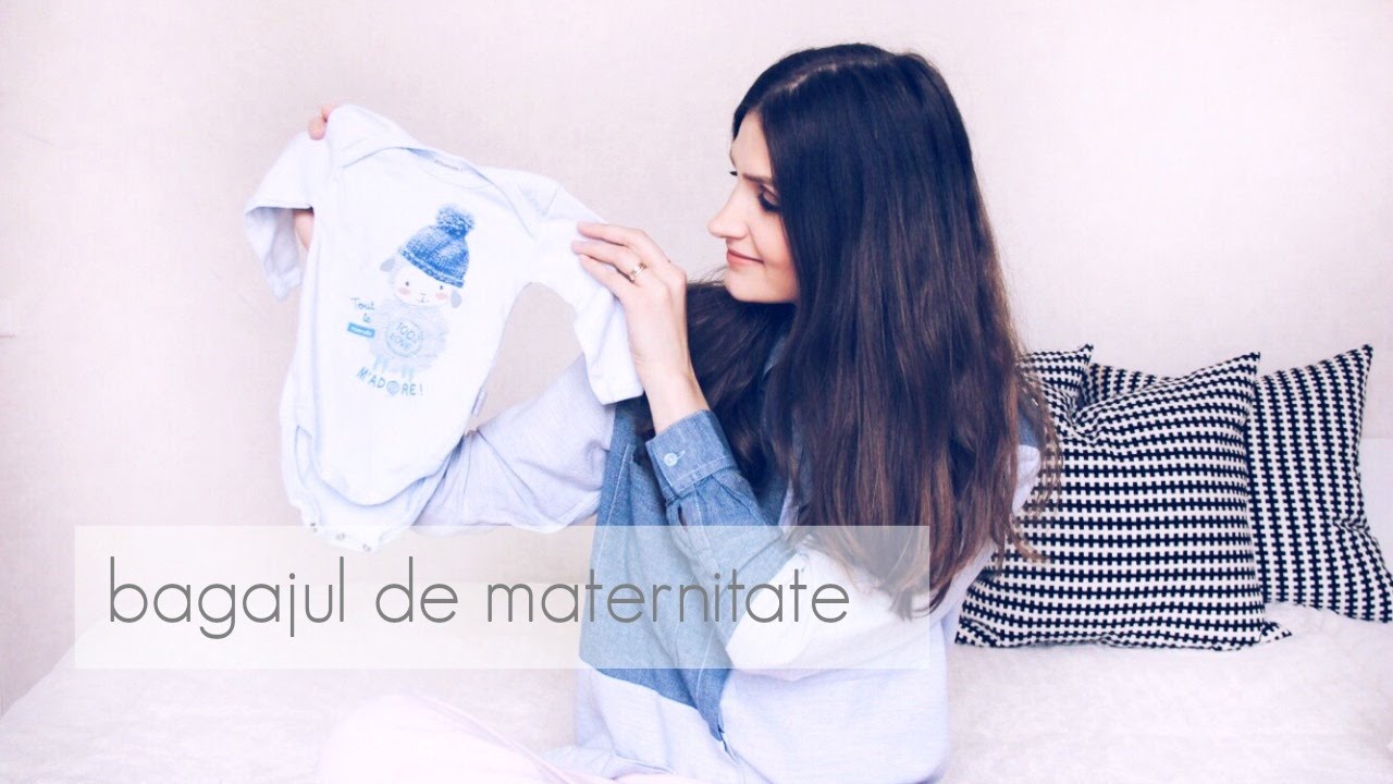 Bagajul pentru maternitate | Ce am in geanta de maternitate