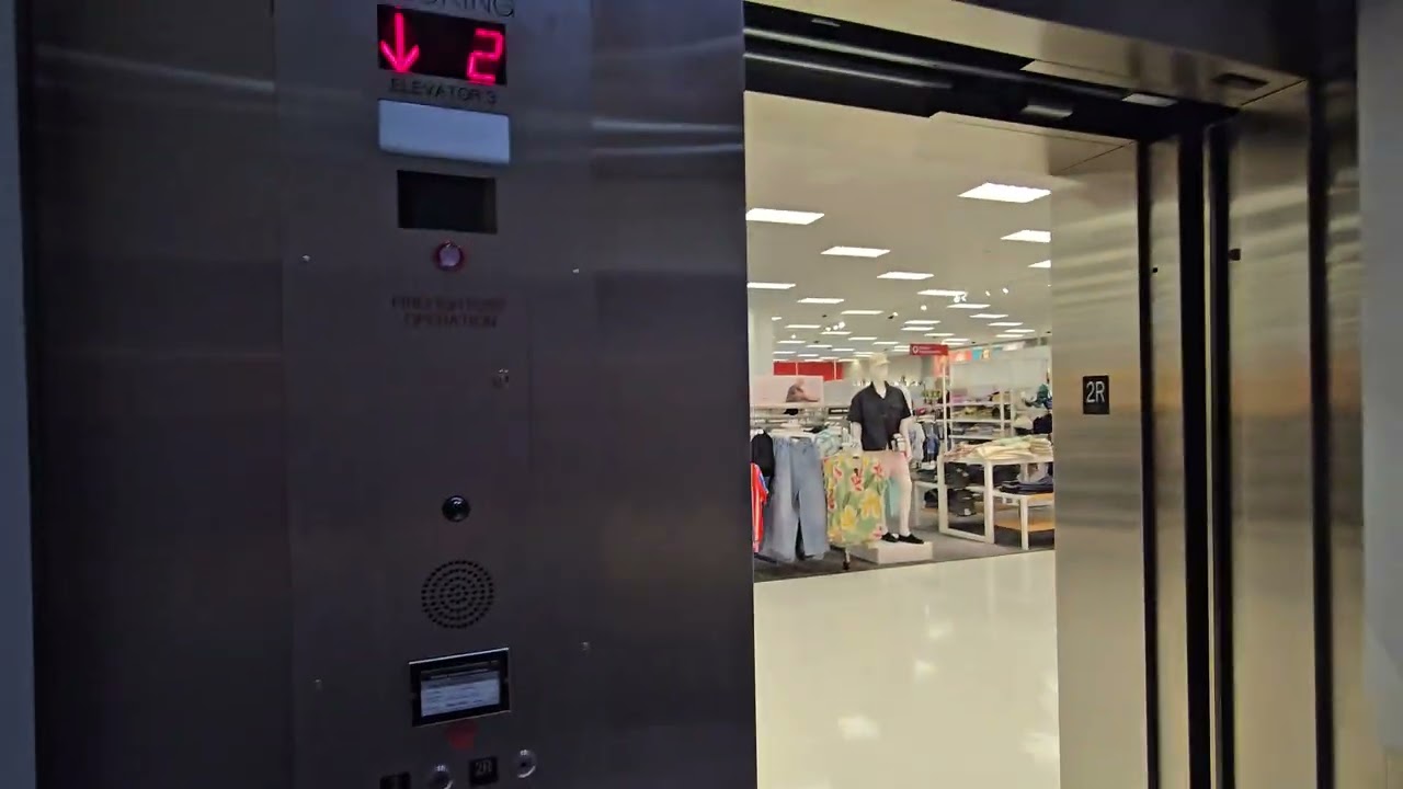 Insanely Epic Motors! 2021 TKE Dry-Powered Hydraulic Elevators at Target Buckhead Atlanta 