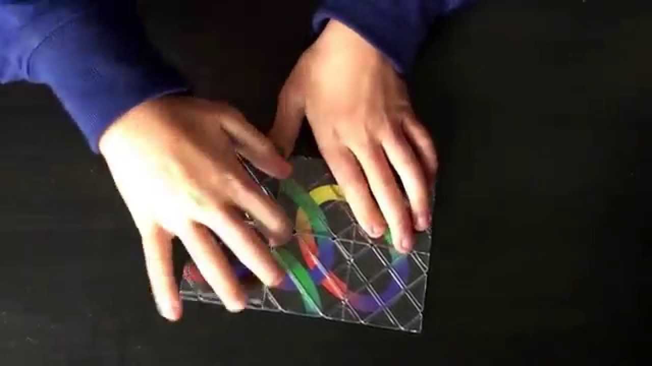 Speedsolving the LingAo Black 8 Panels 3 Rings Magic Folding Twisty Puzzle