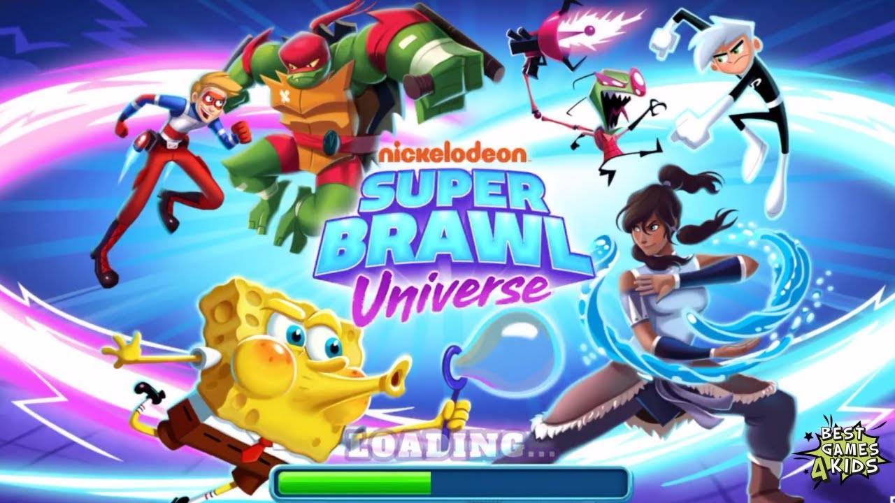 Super Brawl Universe #1 | Nick Champions Fighting Game! By Nickelodeon