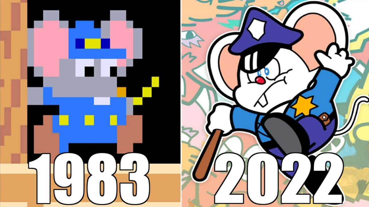 Evolution of Mappy Games [1983-2022]