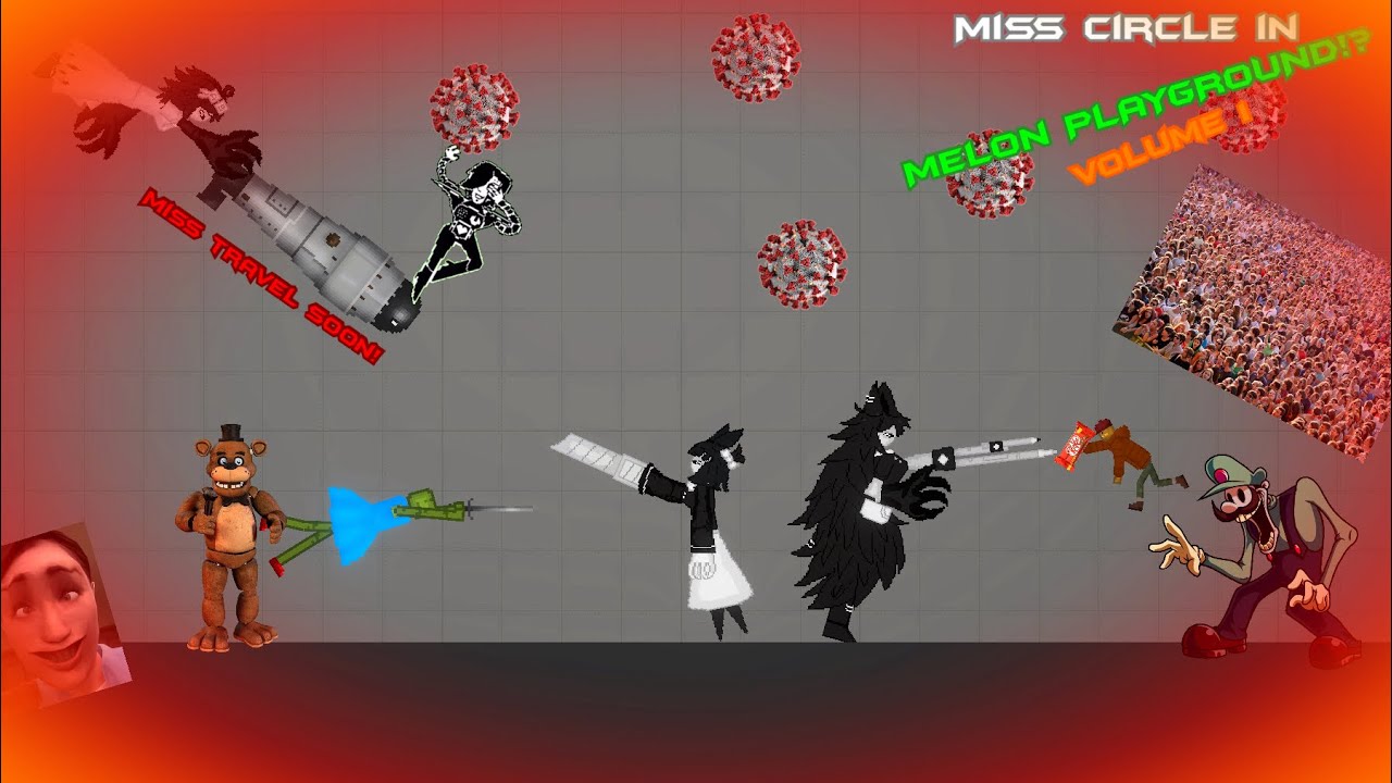 Miss Circle in MELON PLAYGROUND!? endings | volume 1