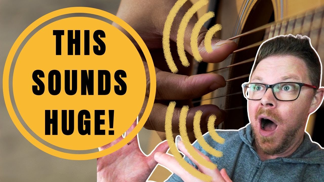 The Pros Reverb Trick for BIG Acoustic Guitar