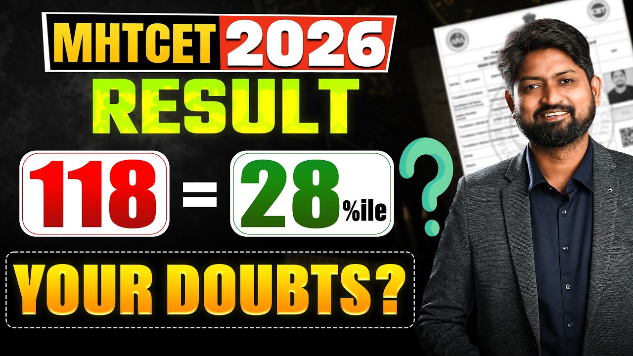 High Score, Low Percentile in MHT CET 2026? Here's Why | Ankush Sir