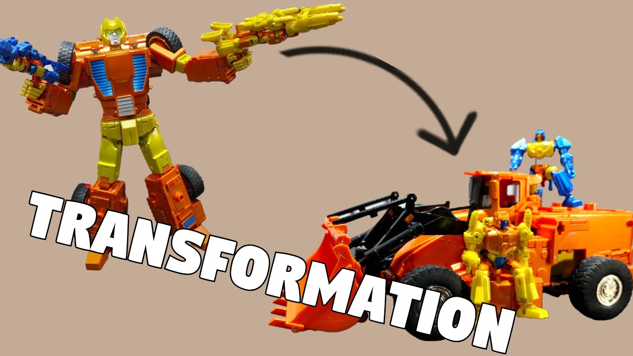 Учебное пособие по трансформации в копающую свинью из X-Transbots