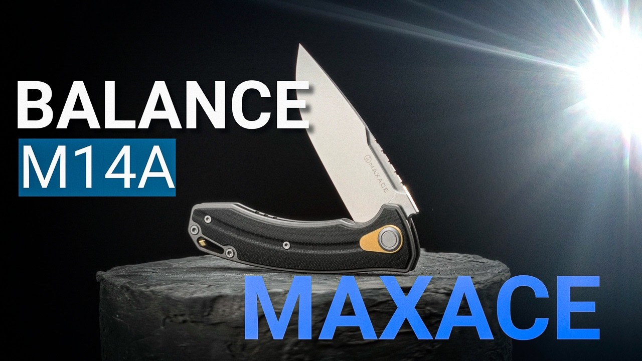Balance-M 2025 M14A M390 от Maxace Knife