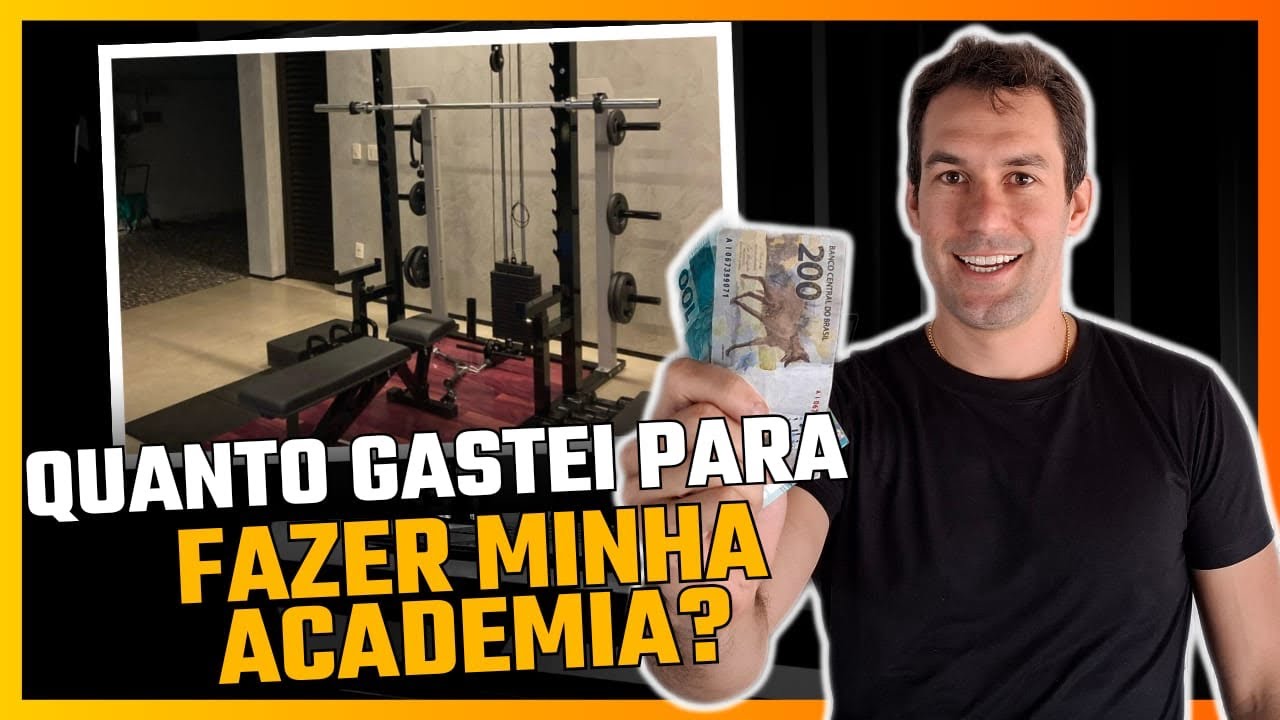 Quanto gasta para montar uma ACADEMIA EM CASA?