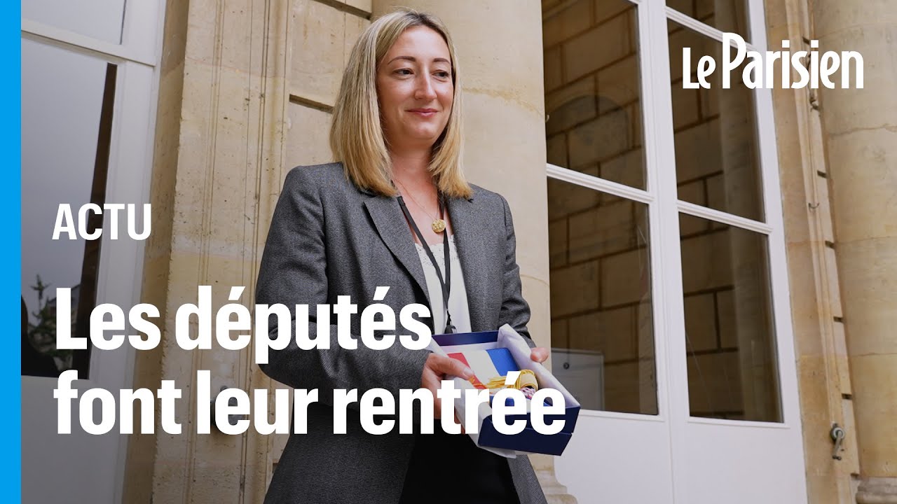Comme «une rentrée», les nouveaux députés font leurs premiers pas à l’Assemblée