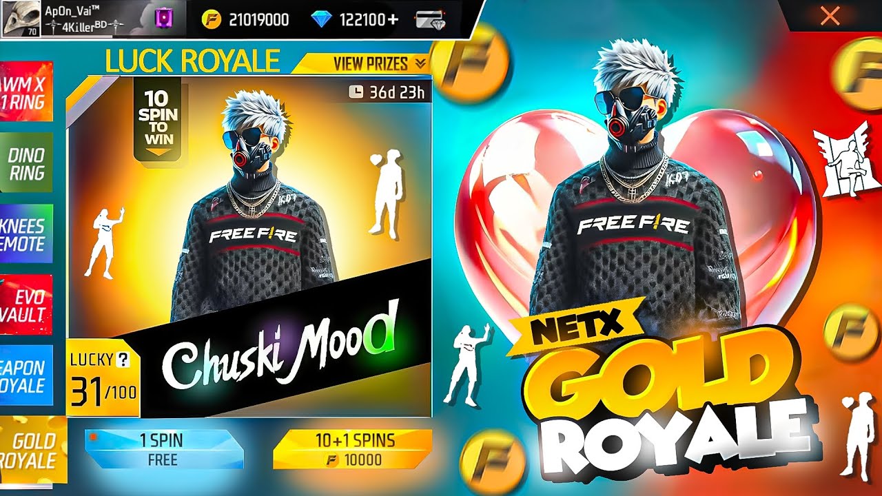 OB52 পরবর্তী গোল্ড রয়েল বান্ডেল💥😮 Next gold royal Bundle in Free fire | Free fire new event FF event