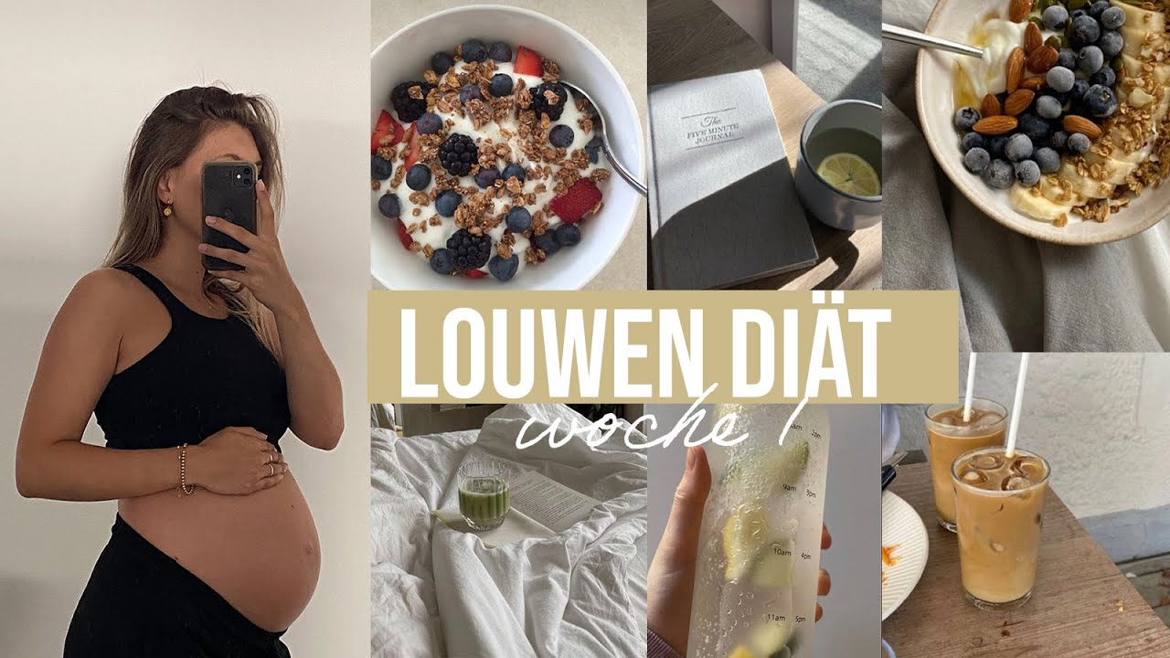 LOUWEN DIÄT DIARY 1 |Ernährungsumstellung, kein Zucker und Weizen mehr, Food Hauls und neue Rezepte