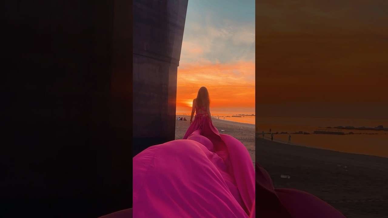 Flying dress Barcelona | BOOK your photoshoot in Barcelona! 