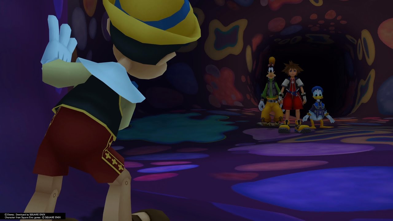 KINGDOM HEARTS FINAL MIX parte 8 Monstruo 