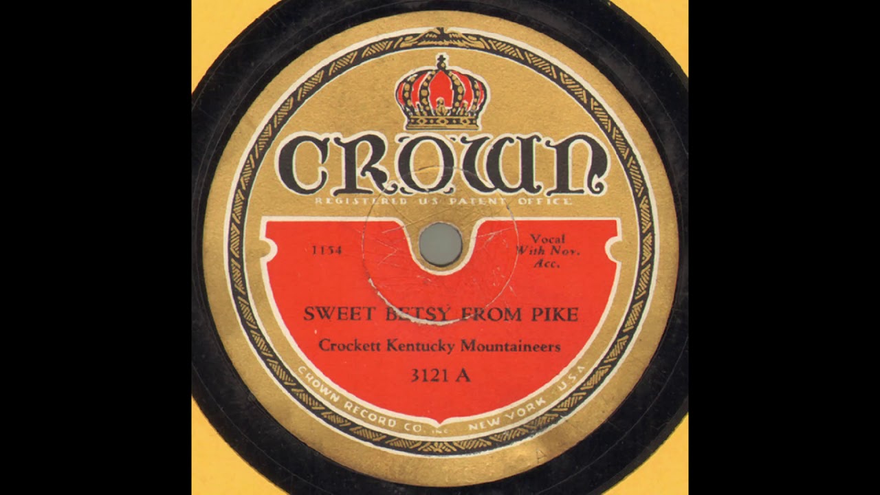 Crockett Kentucky Mountaineers-Sweet Betsy From Pike