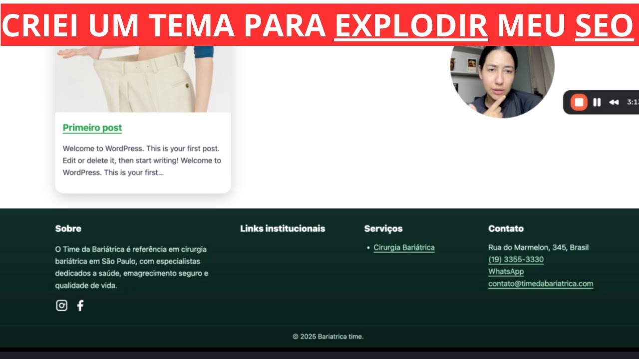 Aula 8: tenha um TEMA wordpress que vai EXPLODIR seu #SEO