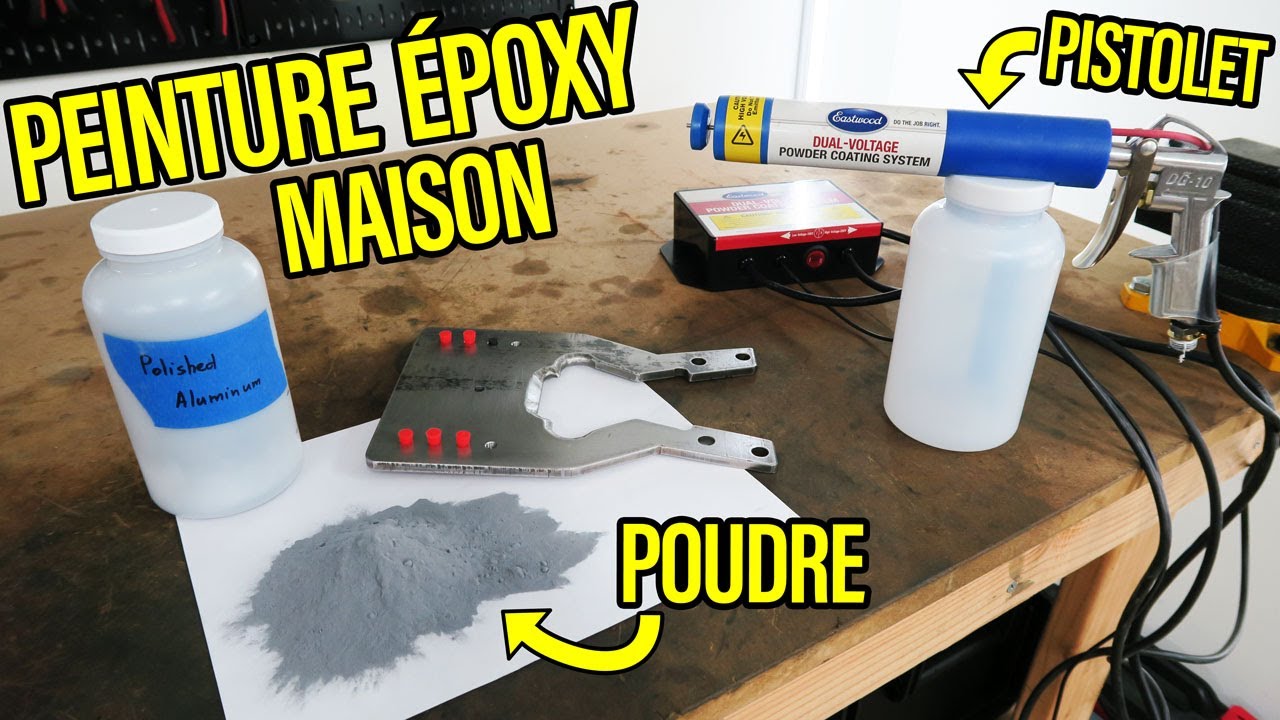 Comment Faire du THERMOLAQUAGE à la Maison ? (Peinture Epoxy / Powder Coating)