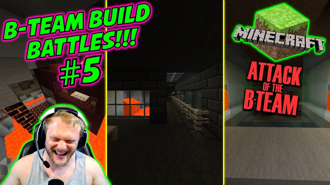 BASES IN THE END!!! | B-TEAM BUILD BATTLE #5 (Minecraft)