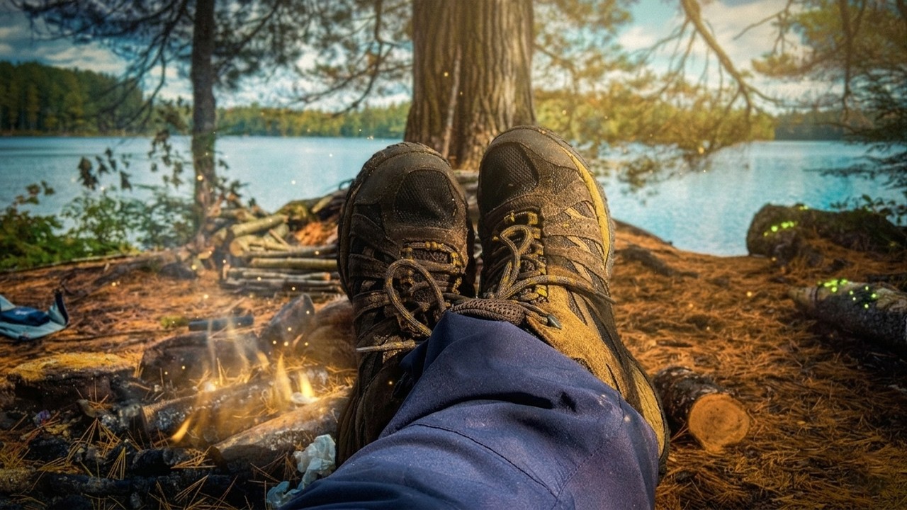 Relaxing in the Backcountry: 3 Fall Days Camping in Algonquin | Brown Lake