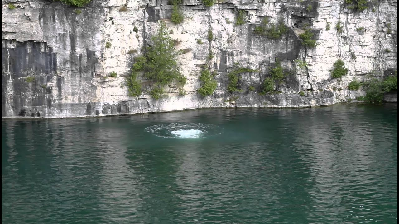 Cliff Jump - Elora Quarry