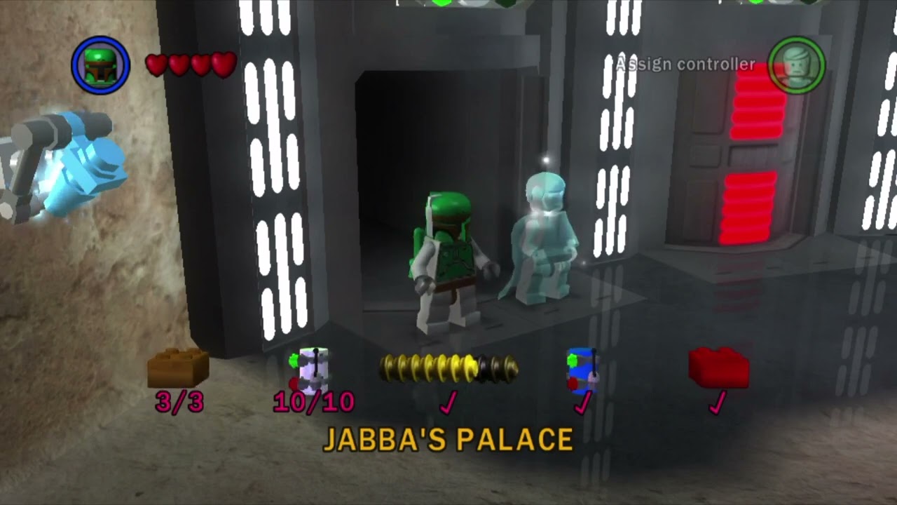 LEGO Star Wars: the complete saga 100% guide.  Challenge Minikits: Episode 6