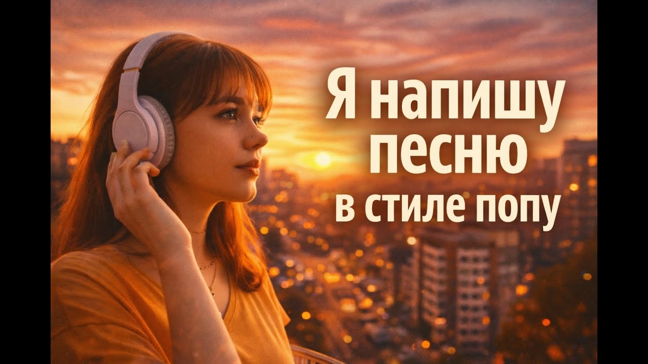 Я напишу песню в стиле попу | Русская поп-песня февраль 2026