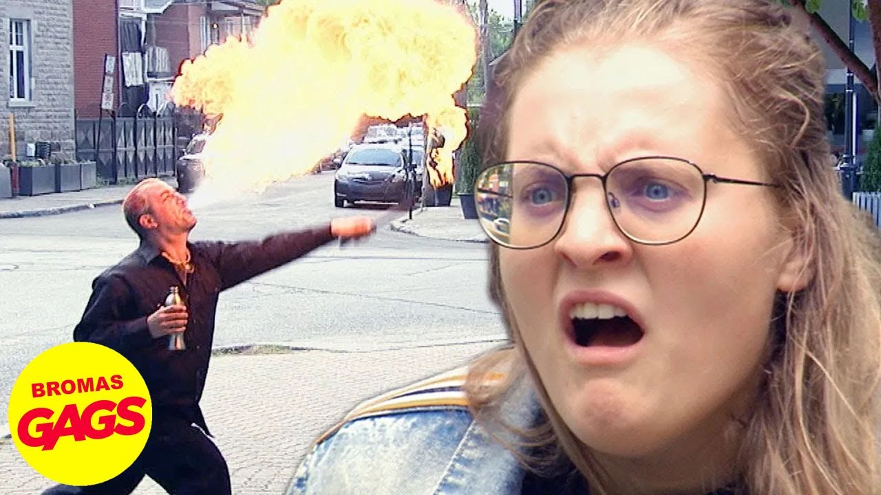 Haciendo bromas a estudiantes en el campus | Bromas