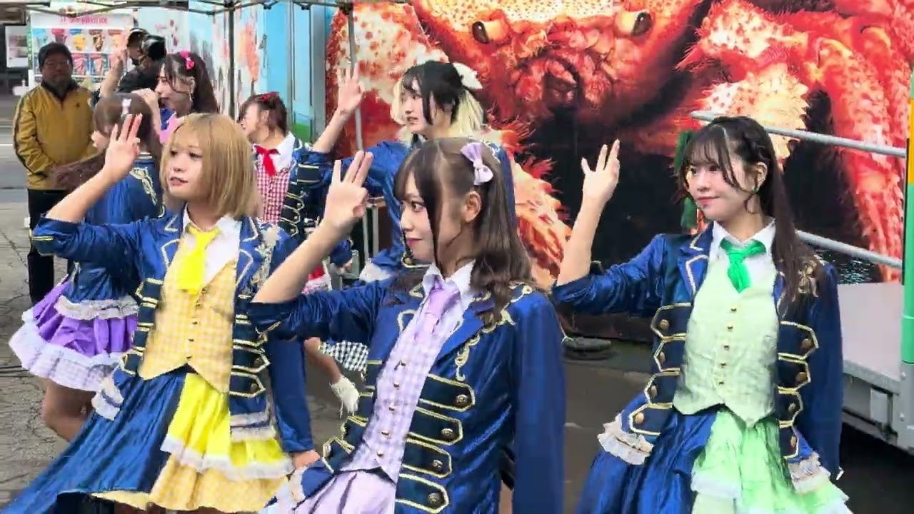 【4K】【フルーティー】ライブプロミュージックステージ 札幌場外市場 2025/11/02