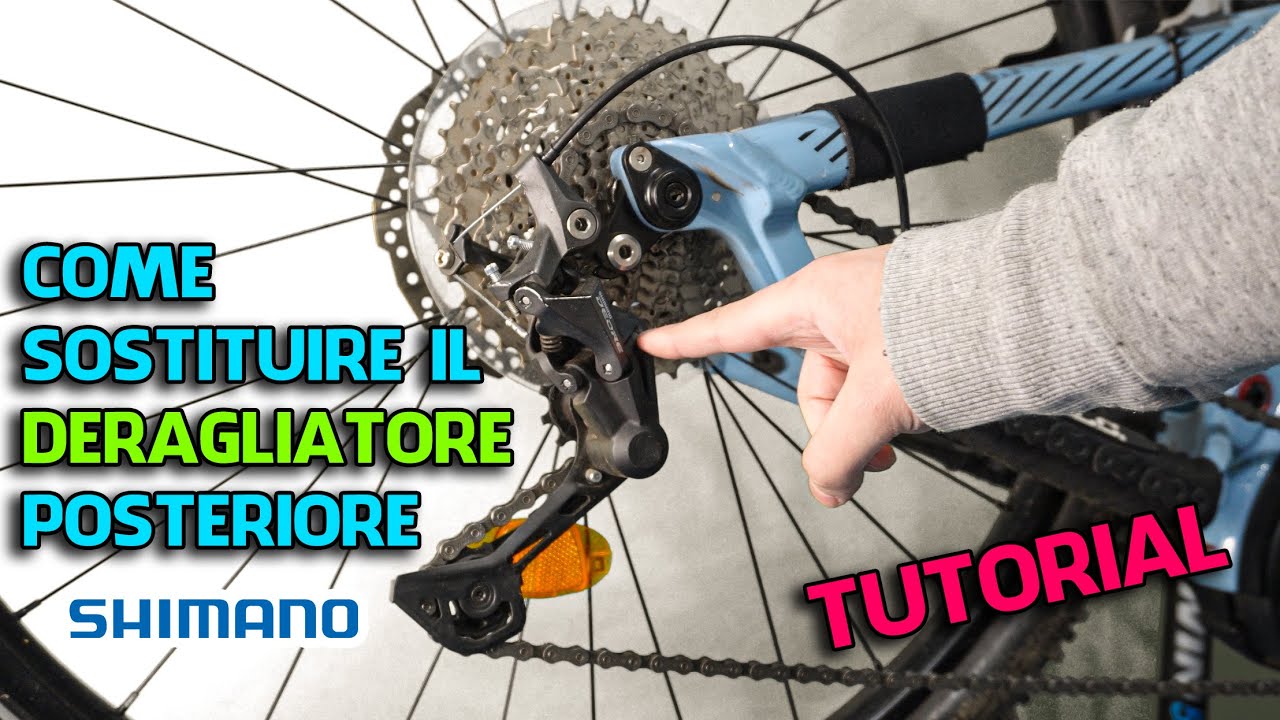 Come sostituire il deragliatore posteriore della propria MTB o MTB elettrica