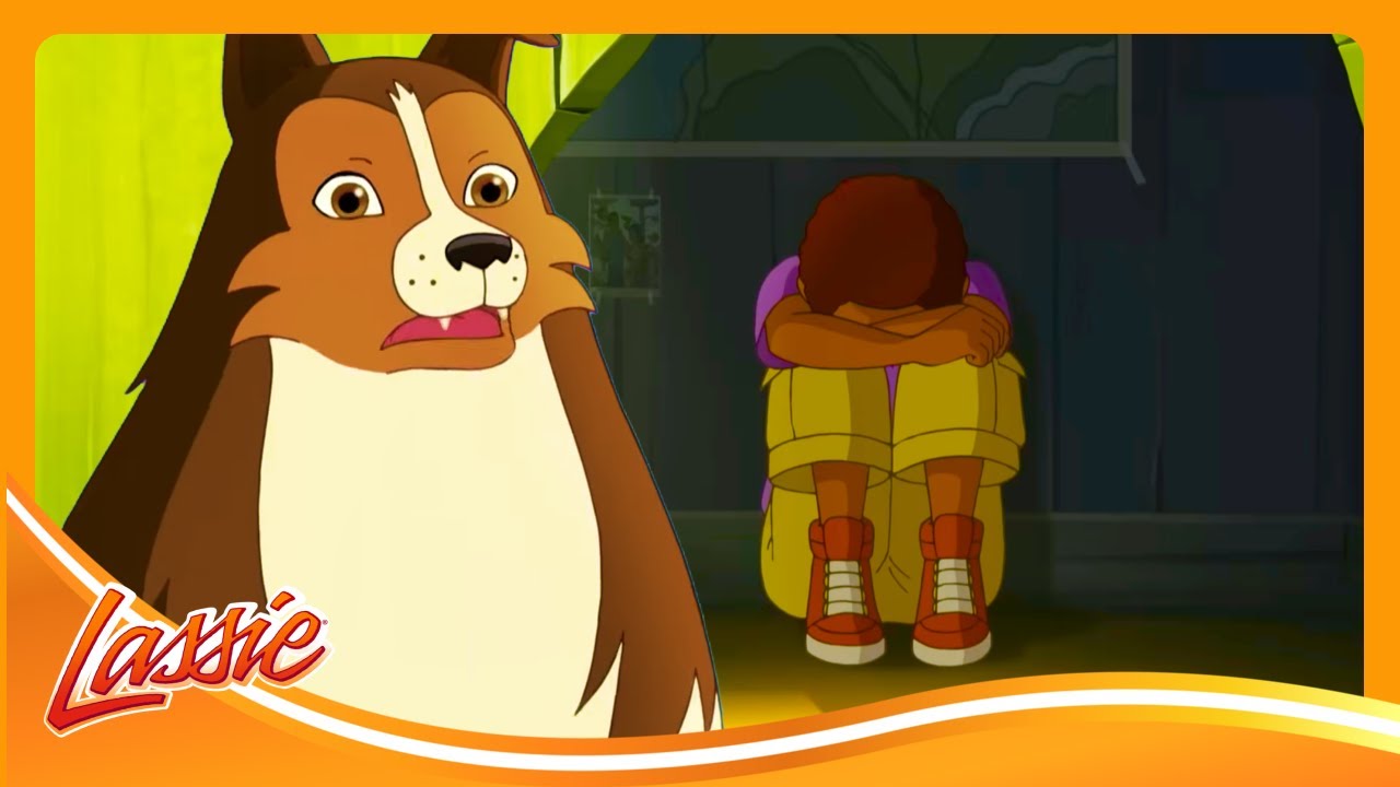 💙 Lassie Helps Harvey Find His Dad’s Secret Lake for Father's Day! | Lassie | Cartoons For Kids