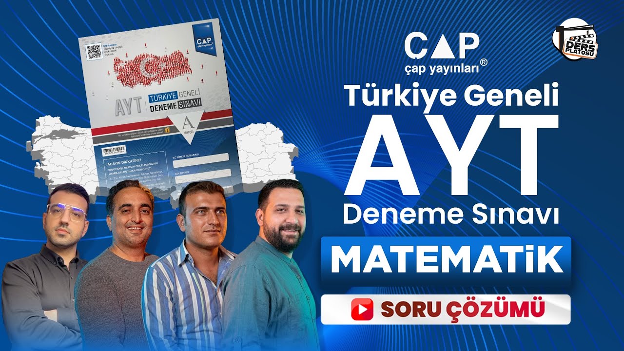 Matematik Testi  I Çap Yayınları AYT Türkiye Geneli I Mart 2026