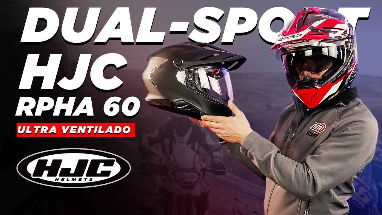 CASCO HJC RPHA 60 - Casco Dual-Sport ventilado. Disponible en motomundi.cl