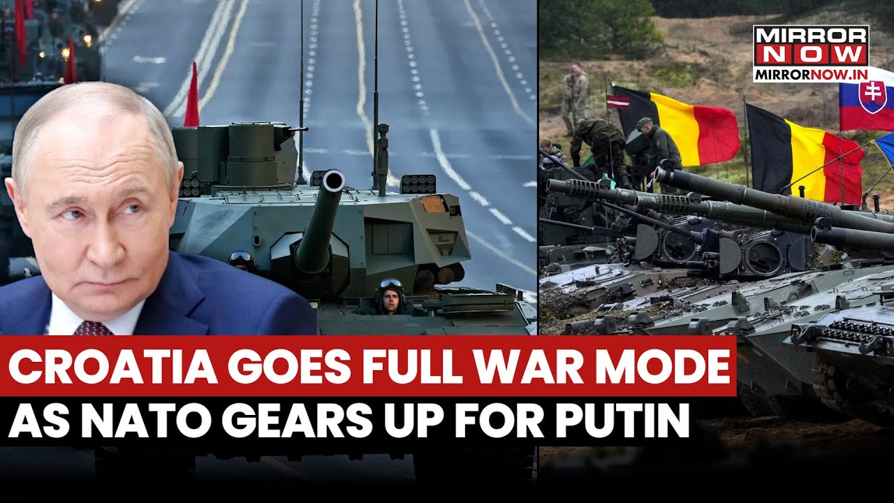 Putin's Next War Move Keeps EU & NATO On Edge, Croatia Rolls Out War Machines To Counter Russia