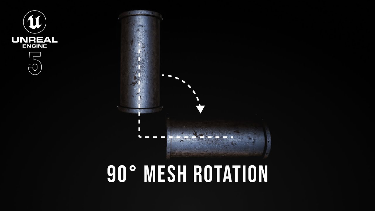 UE5 Tutorial: How to rotate your Mesh in 90 Degree Steps - Blueprints