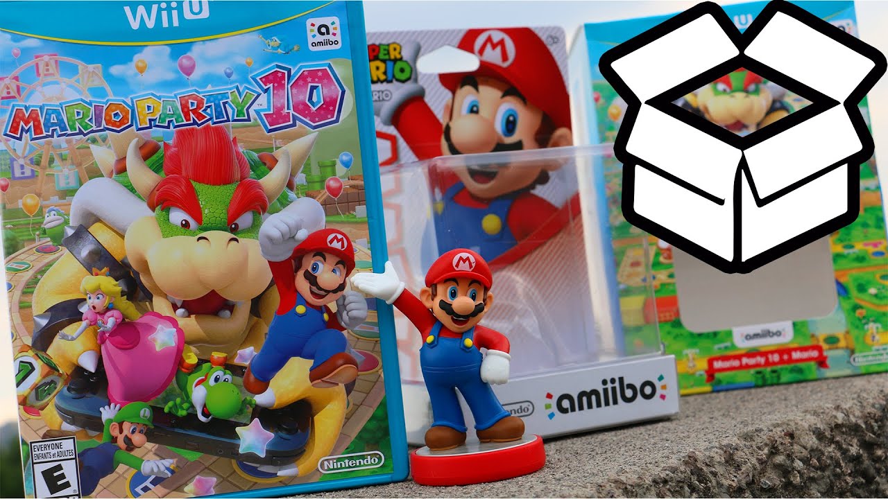 ✪ MARIO PARTY 10 ✪ | UNBOXING EDICION LIMITADA JUEGO + AMiiBO [FULL HD|60fps]