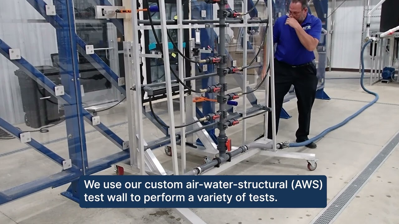 Equipment Showcase   AWS Test Wall