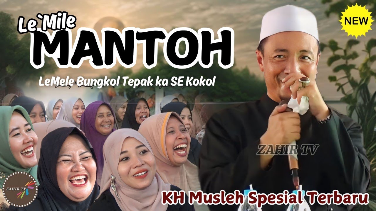 Ceramah Full Lucu Hari Ini || KH. MUSLEH ADNAN  TERBARU 2024 Full Lucu Viral Live Asembakor