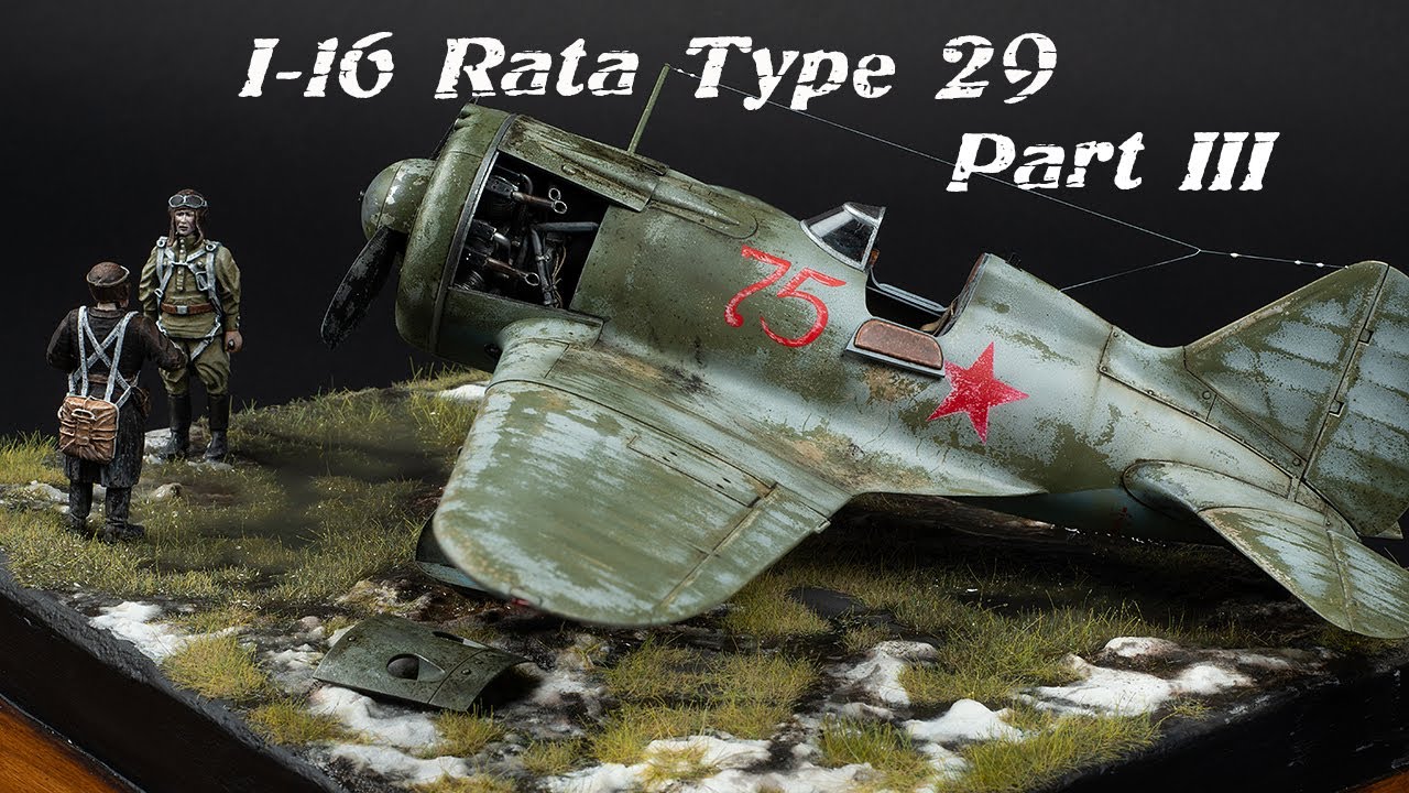 I-16 Rata Type 29 WW2 , ICM 32003 1:32 - Part 3, Final Images