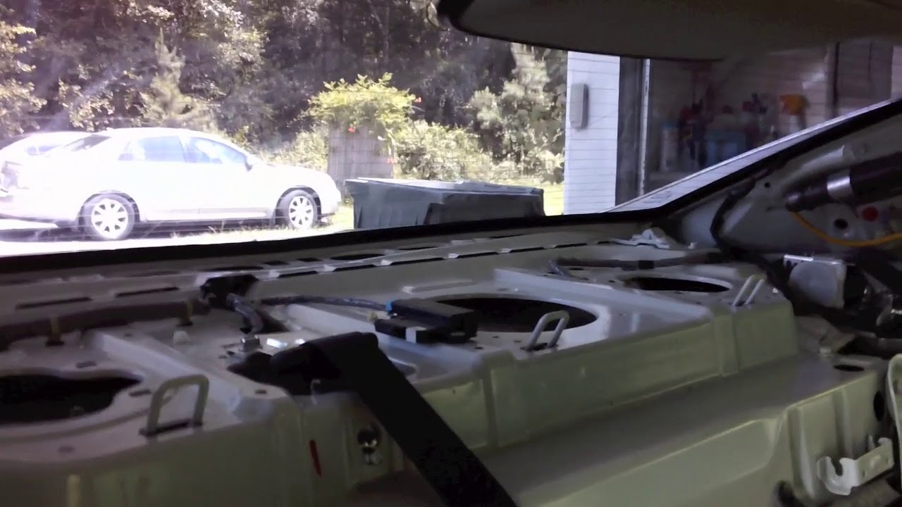 2009 Acura TL Rear Deck & Trunk Lid Upgrade