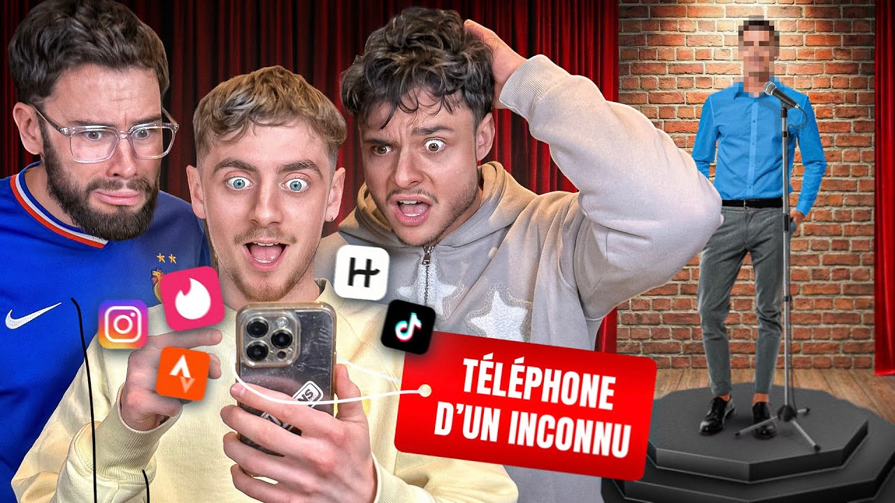 ON FOUILLE LE TÉLÉPHONE D'INCONNUS ! Ft Lebouseuh & Fabi1
