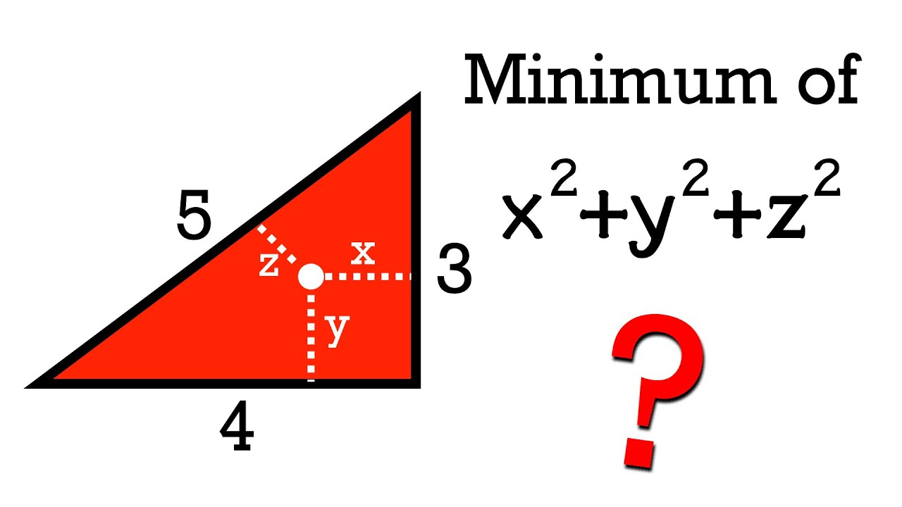Believe in Cauchy–Schwarz Inequality, NOT calculus 3
