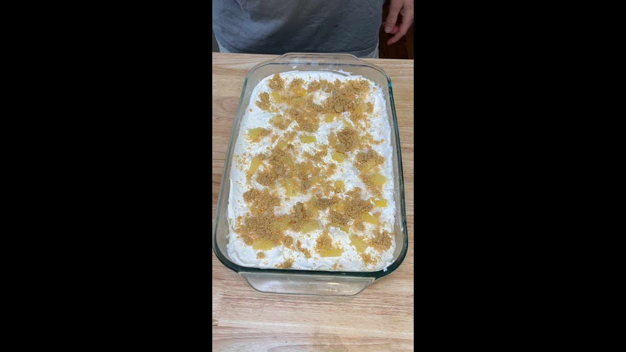 Pineapple Dream Dessert.