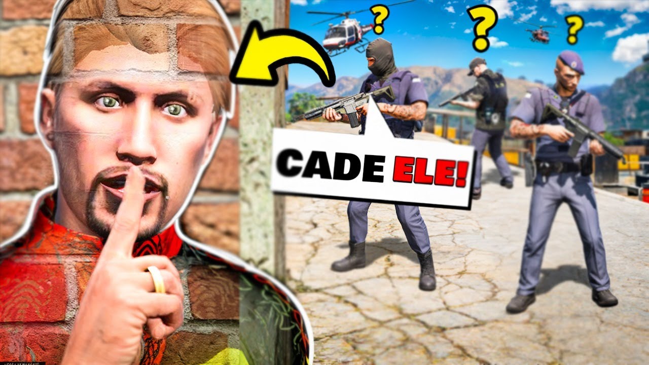 FIQUEI INVISÍVEL para IRRITAR PLAYER no GTA RP!!