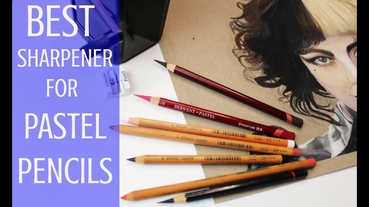 The BEST Way to Sharpen Pastel & Charcoal Pencils
